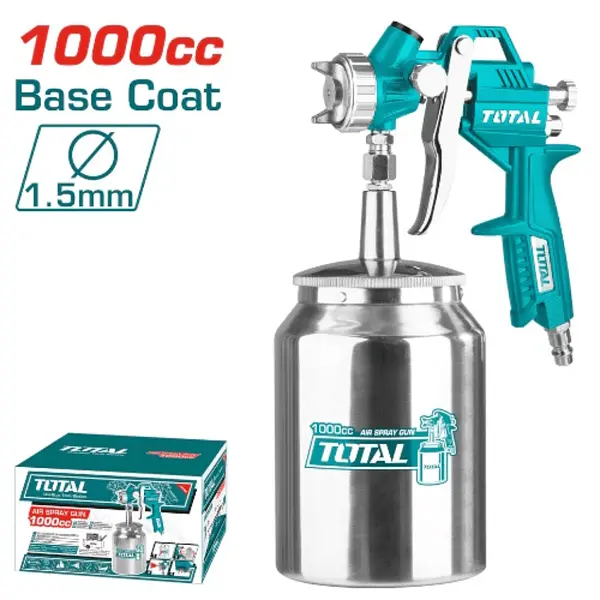 Pistola De Pintar 1.5mm - 1000cc De Vaso Para Base Total