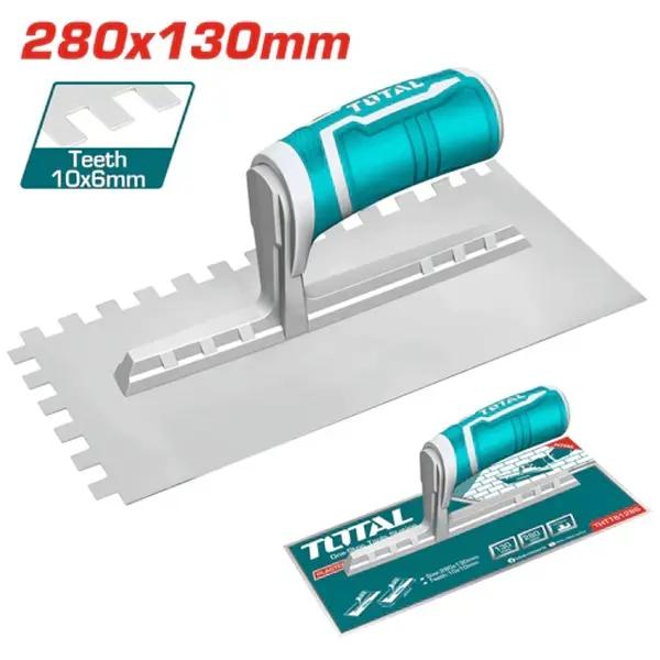 Llana Con Dientes 280x130mm Para Baldosa Total
