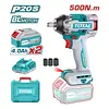 Taladro Impacto 20v 1/2" 500nm + 2 Baterías 4.0 Ah Total