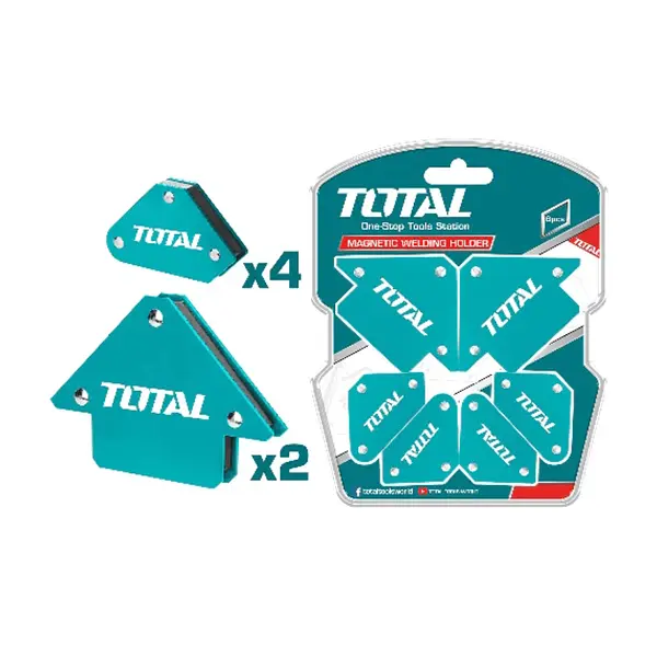 Juego De Escuadras Magnéticas 10-25lb - 6pz Total