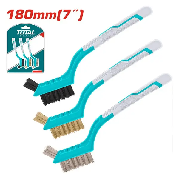 Set De Cepillo De Alambre 7" - 3pcs Super Total
