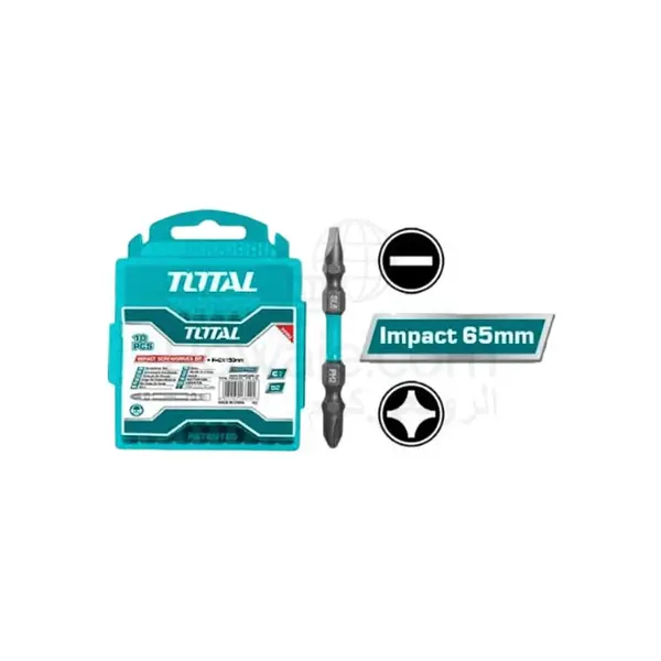 Juego De Puntas Estria Y Pala De Impacto - 10pzs Total
