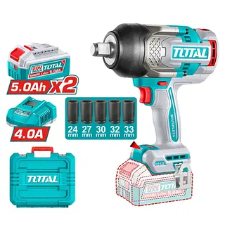 Pistola Impacto Inalambrica 3/4 20v 1050 Nm Industrial Total