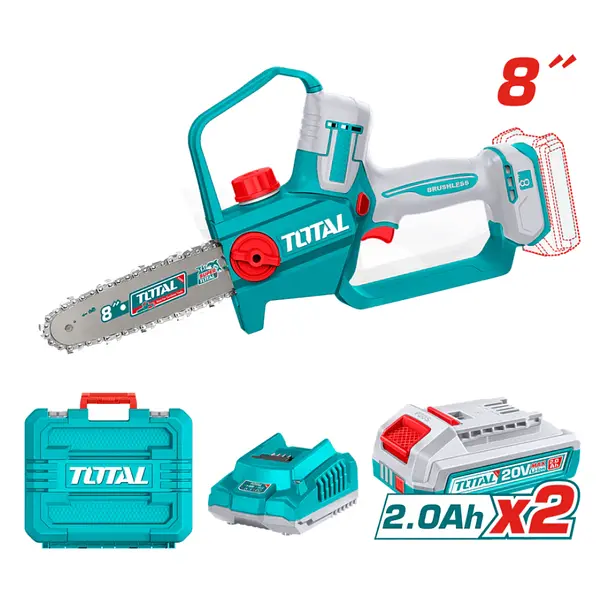 Sierra Mini Inalambrica 8" 20v Industrial Total