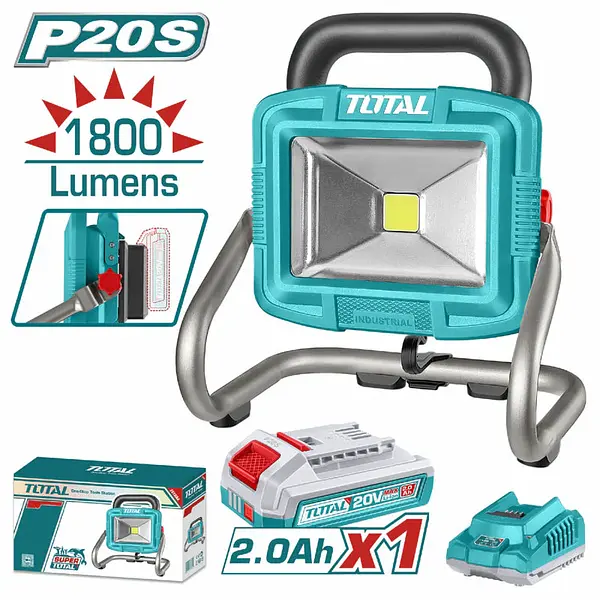 Reflector Recargable 20v 1800 Lúmenes Super Total