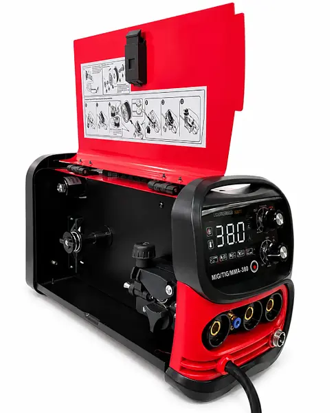 Soldador Industrial 380 Amp 3 En 1 Mig / Tig / Mma