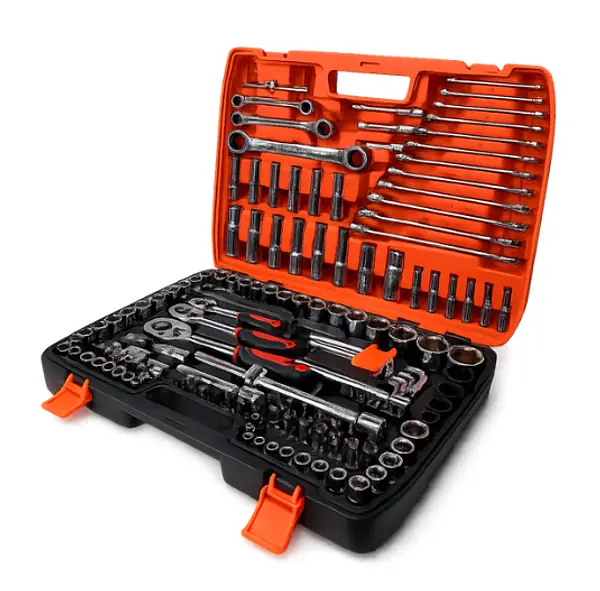 Juego De Dados Y Herramientas 151 Piezas Cr-V